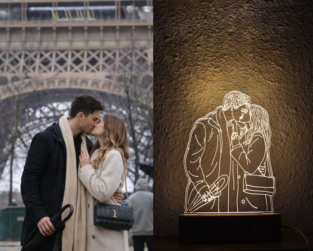 Glow In Love™ Custom Photo Lamp ✨